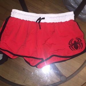 Spider-Man Marvel Work Out Shorts